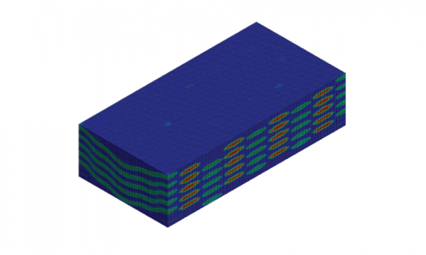3D Woven Analysis Using Digimat